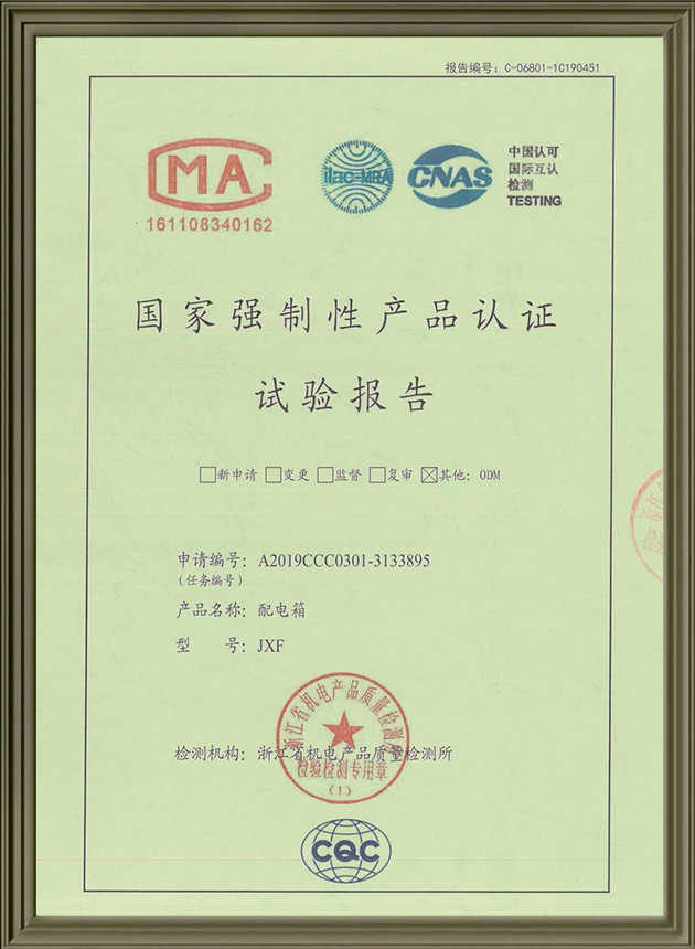 试验报告
